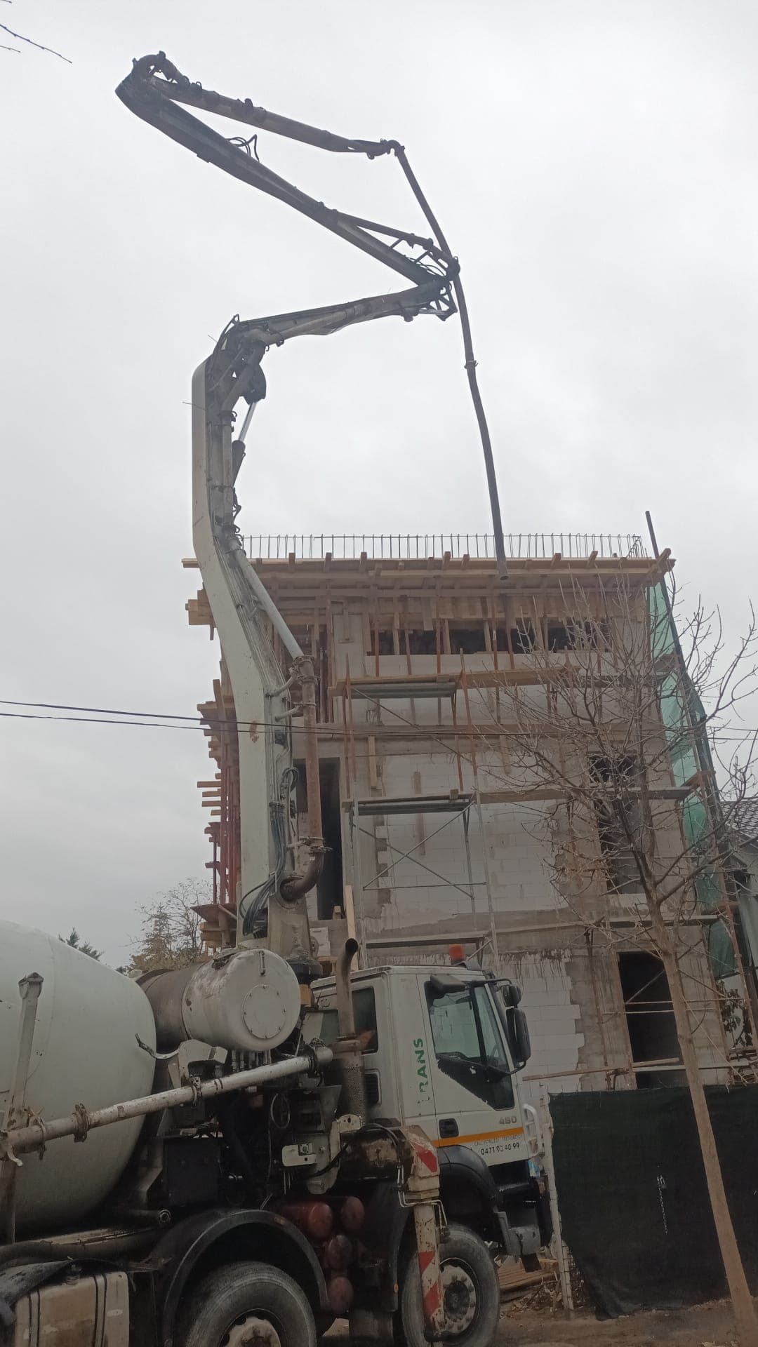 Pompare Beton la Etaje